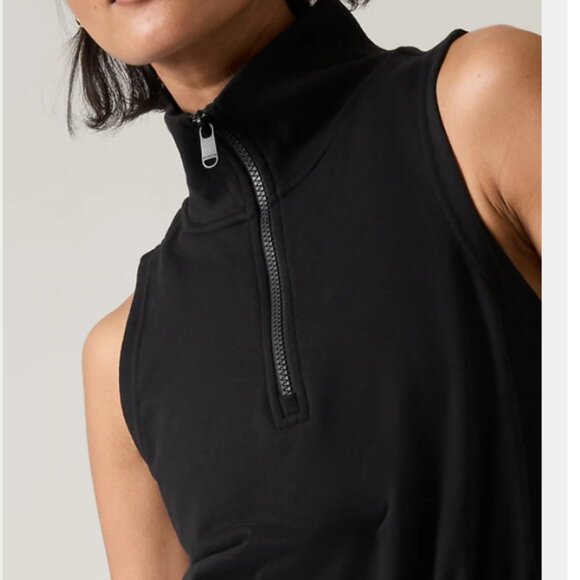 Athleta Black Sleeveless Sheath Dress NWT - Picture 2 of 12